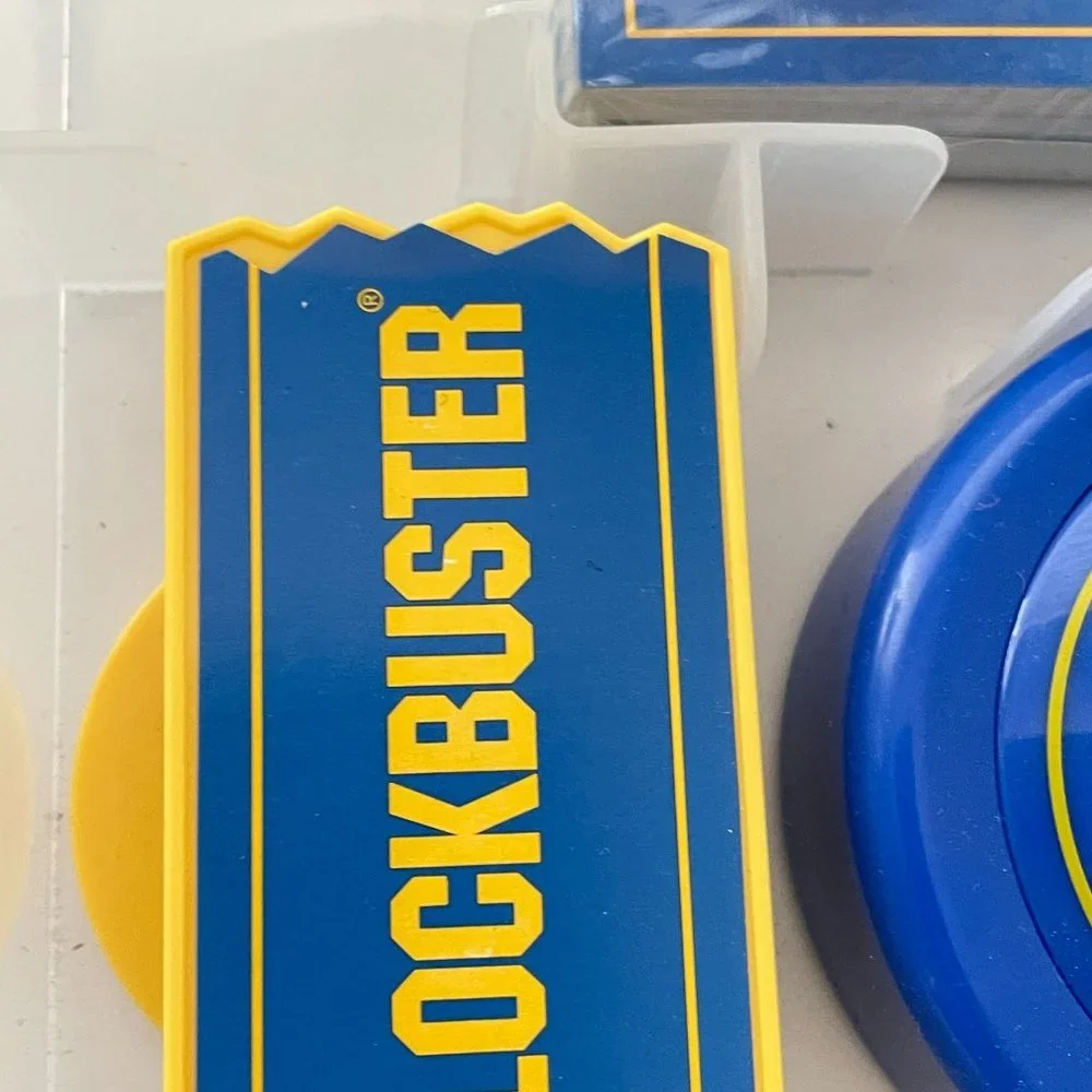 Blockbuster Party Game Movie Trivia Board Game Night‎ VHS Case Cards Buzzer 2018